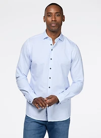 Chemise extensible à micro motif