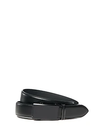Ceinture en cuir noire