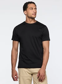 Pima Cotton Crew Neck T-Shirt