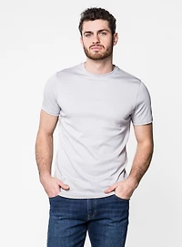 Pima Cotton Crew Neck T-Shirt