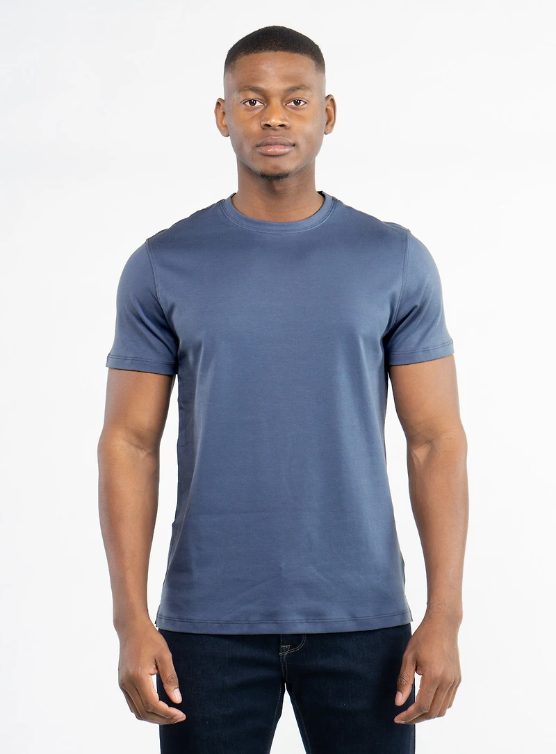 Pima Cotton Crew Neck T-Shirt