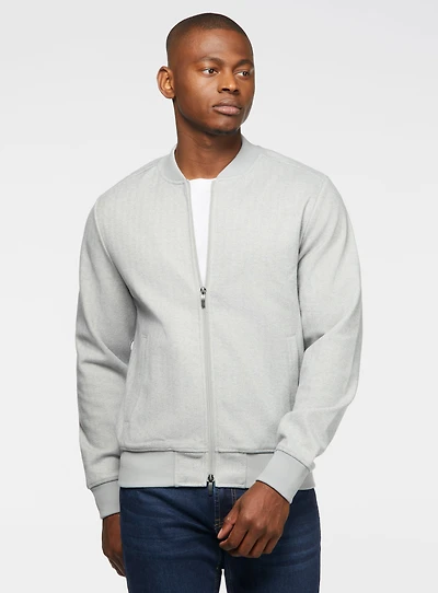 Cardigan à motif chevrons