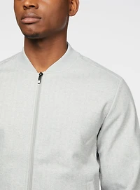 Cardigan à motif chevrons