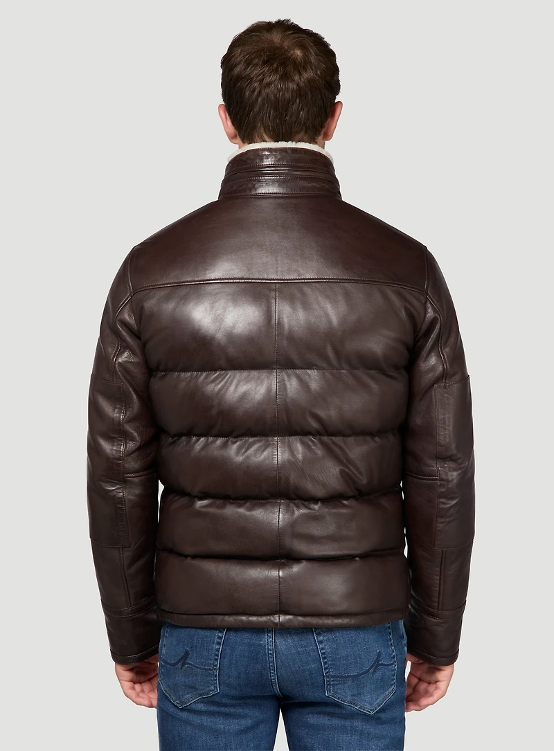 Quilted Leather Jacket
