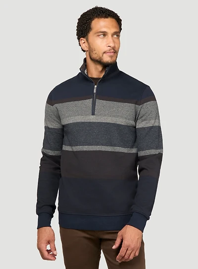Navy Striped Sweater