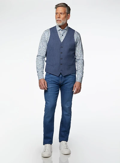Veste en sergé texturée