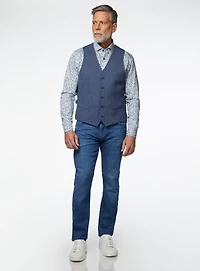 Veste en sergé texturée