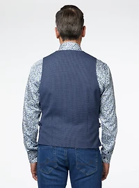 Veste en sergé texturée