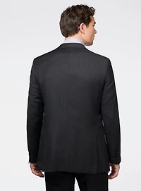 Complet noir texturé