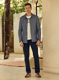 Veston surchemise bleu