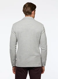 Veston surchemise gris extensible