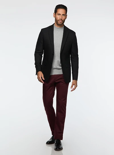 Textured Black Sport Jacket