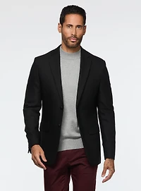 Textured Black Sport Jacket