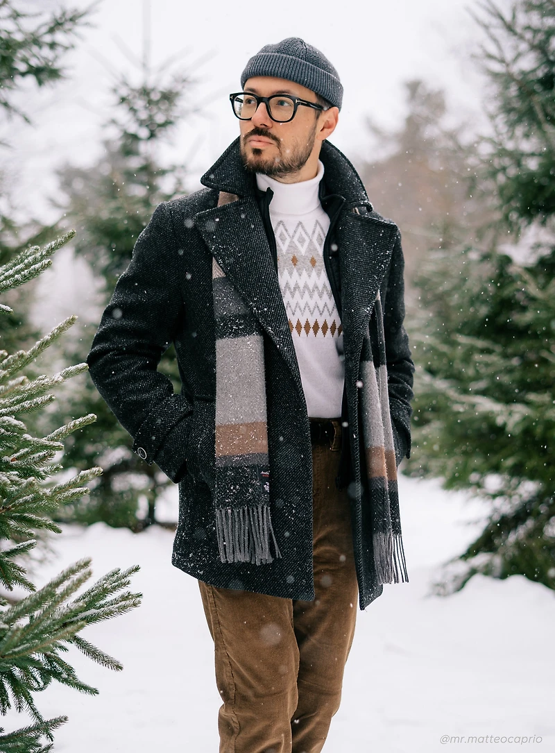 Double Breasted Dress Coat