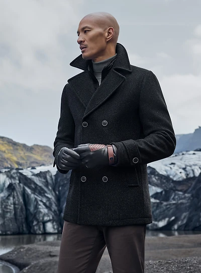 Manteau habillé à double boutonnage