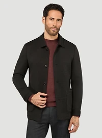 Veston-surchemise noir