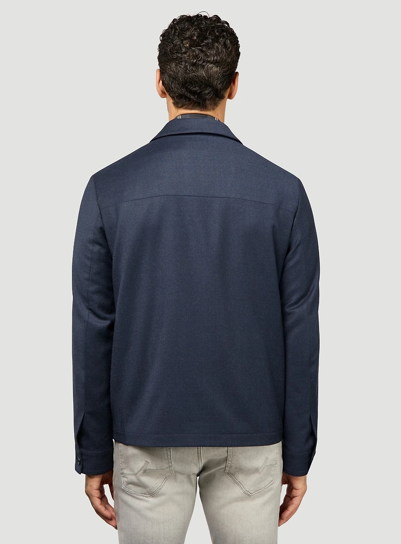 Veste légère en flanelle