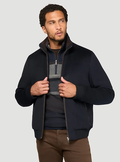 Navy Aviator Jacket