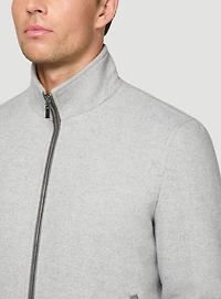 Grey Herringbone Jacket