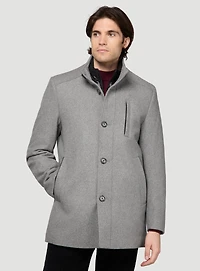Solid Wool Coat