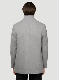 Solid Wool Coat