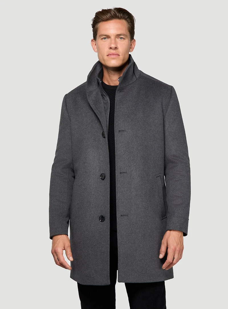 Dress Jacket with Stand-Up Collar