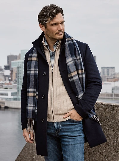 Dress Jacket with Stand-Up Collar