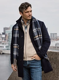 Dress Jacket with Stand-Up Collar