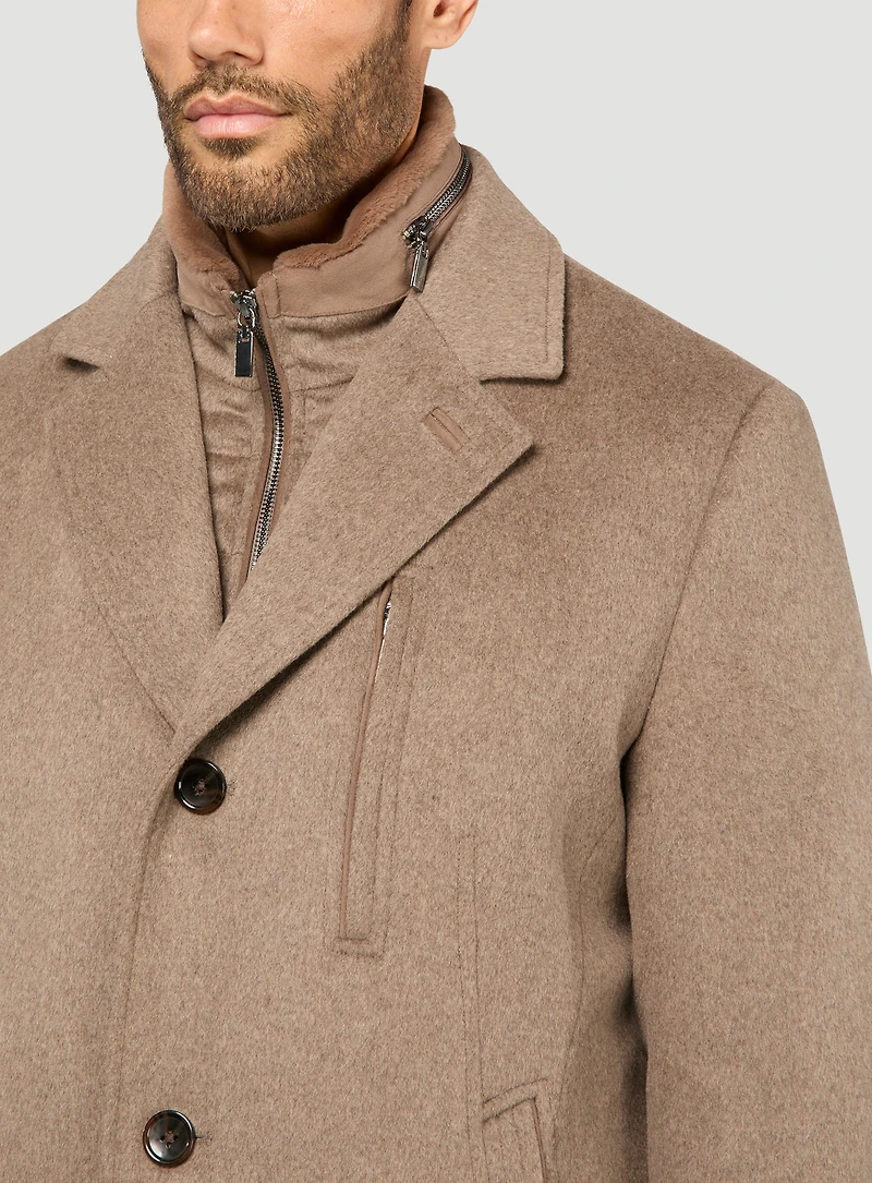 Lapel Collar Overcoat