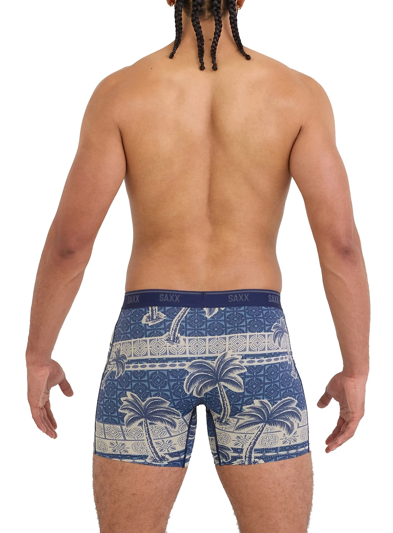 'Palm Geo' Print Boxer Underwear
