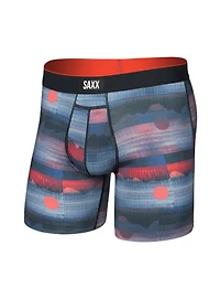 'Mystery Peaks' Print Boxer Underwear