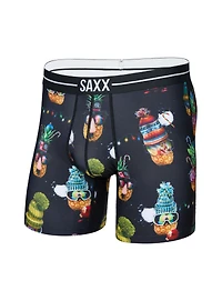 Sous-vêtement boxeur imprimé 'Deck The Pineapples'