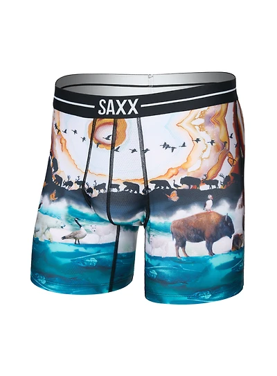 'Great Migration' Print Boxer Underwear