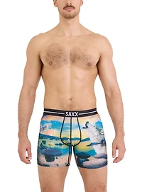 Wolf Print Boxer Underwear