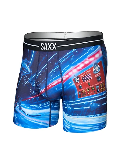 'Sharks vs Bros' Print Boxer Underwear
