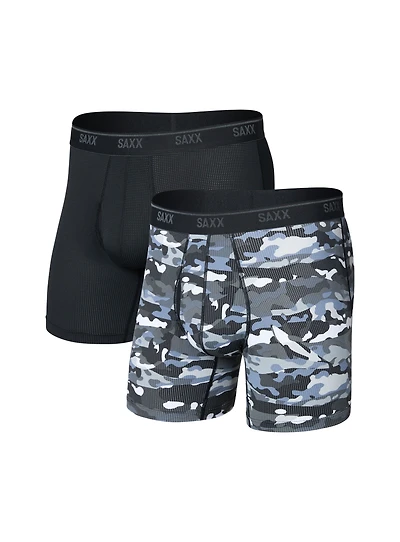 Camo Print Boxer Underwear Duo