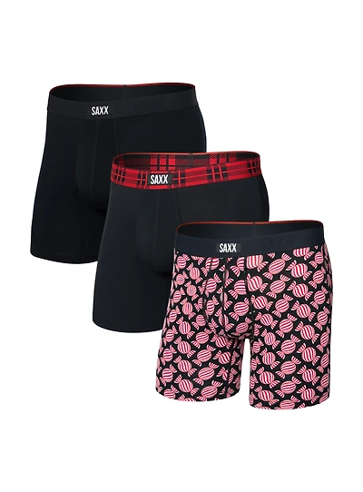 'Candy Shop' Print Boxer Underwear Trio