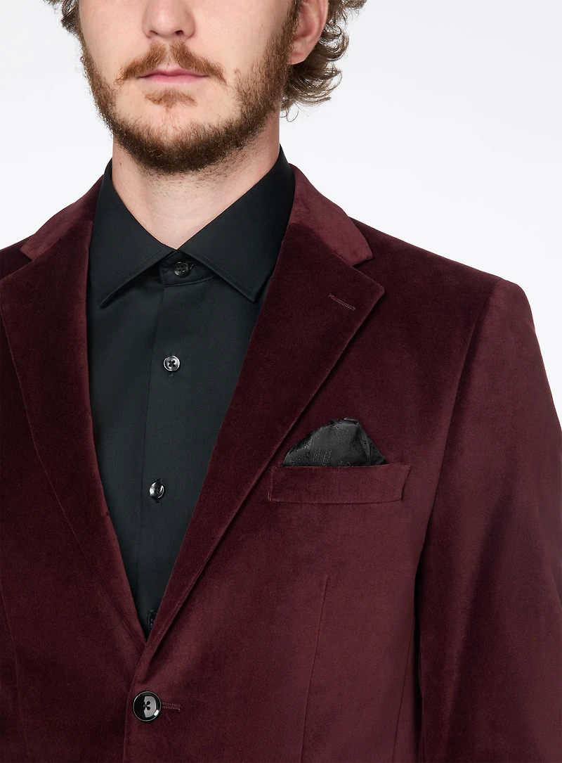 Veston en velours