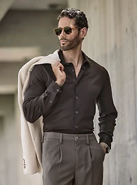 Diagonal Print Shirt