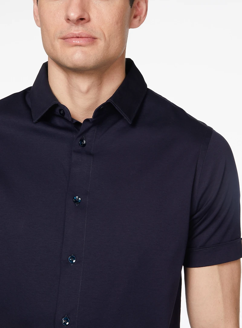 Chemise manches courtes en jersey