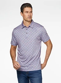 Shell Pattern Performance Polo