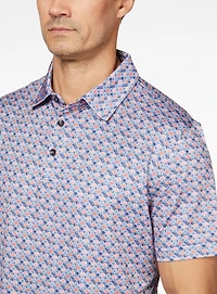 Shell Pattern Performance Polo