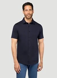 Chemise à manches courtes en jersey