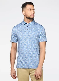 Paisley Print Polo