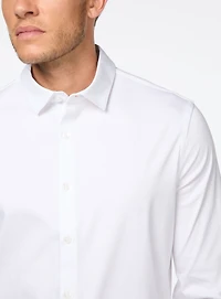 Chemise unie en jersey