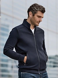 Cardigan with Nylon Details