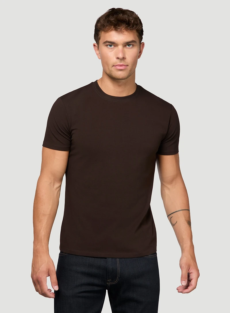 T-shirt basique à col rond