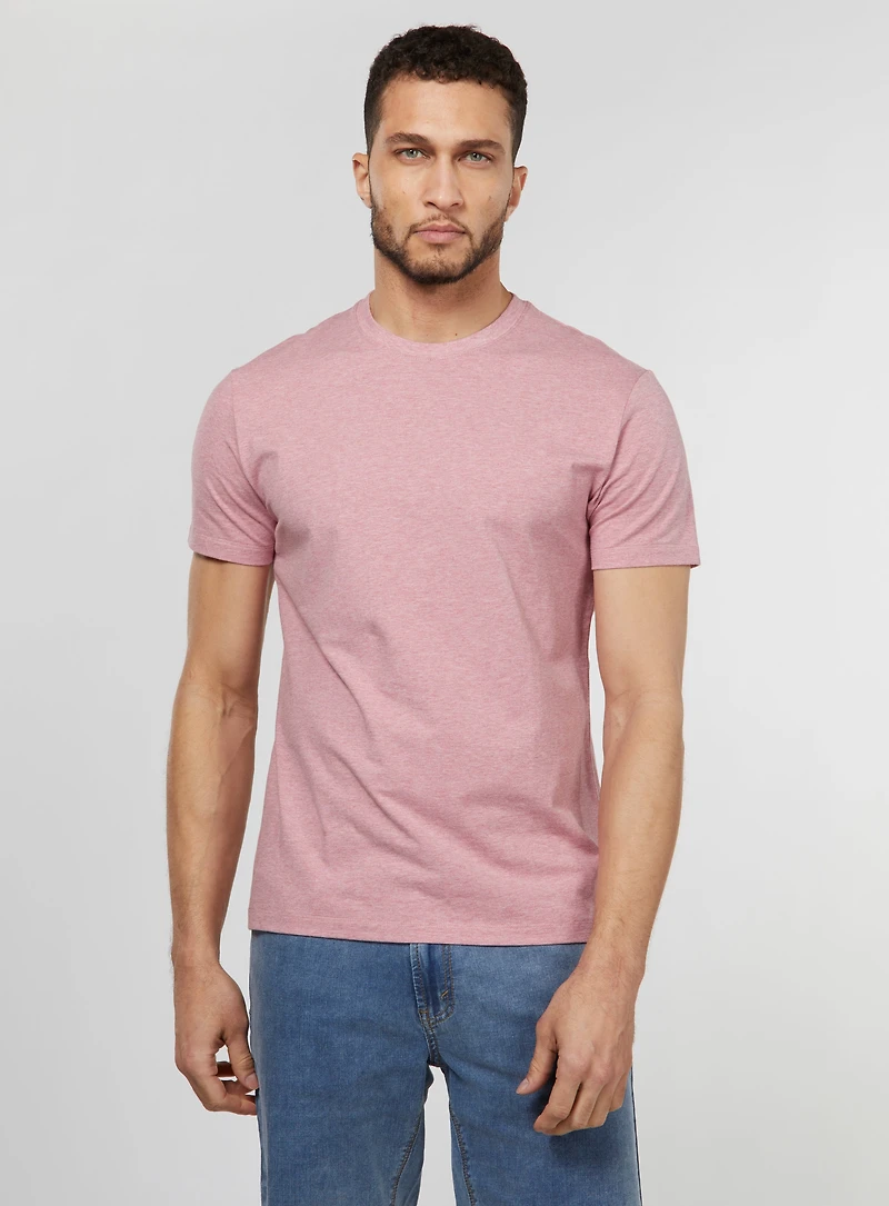 T-shirt basique à col rond