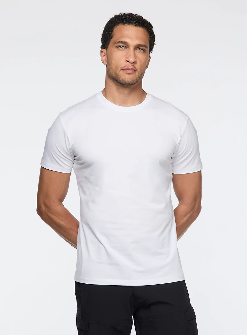 T-shirt basique à col rond