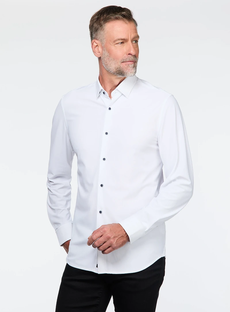 Solid Stretch Shirt